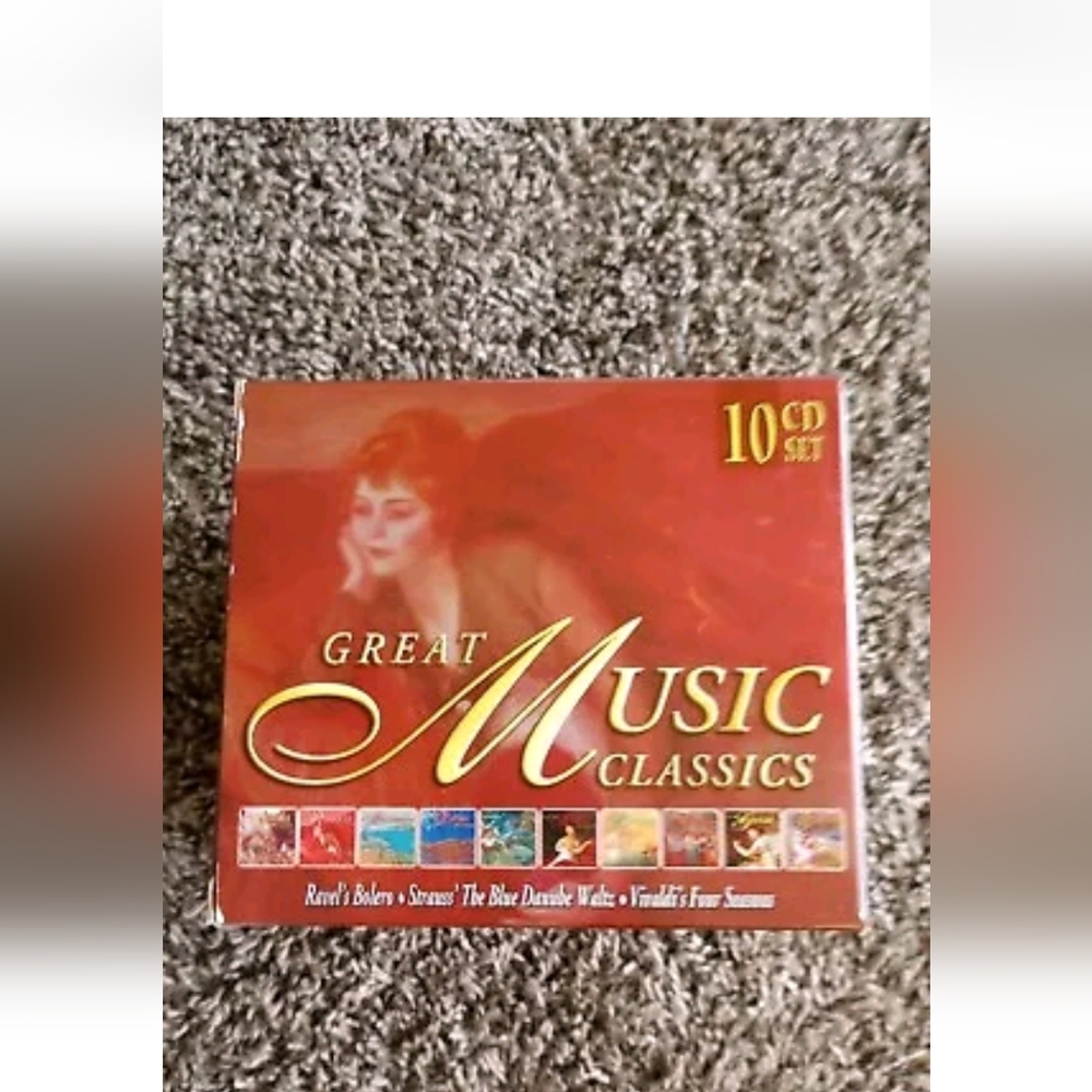Great Music Classics [10-disc set] (CD, Jul-2000, 10 Discs) See Descript…